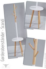Stylischer Garderobenstander Fur Ihren Flur Garderobe Stander Kleiderstander Mit Ablage Kuchentisch Rund
