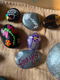 painting rocks!
