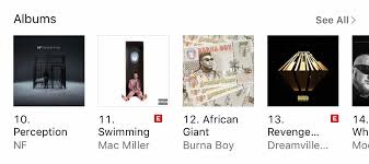 Swimming Is 11 In The Hip Hop Rap Charts On Itunes Macmiller