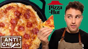 Recreating Pizza Hut Pan Pizza At Home Youtube