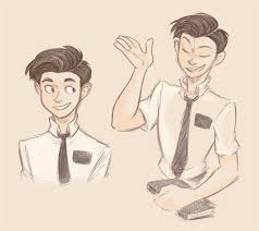 Okay I Think I Ve Finally Settled On How To Draw This Guy Except How Big His Hair Should Be That Is S Book Of Mormon Musical Book Of Mormon The Book