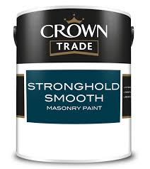 Crown Trade Stronghold Smooth Masonry Paint