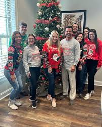 Today was ugly Christmas...