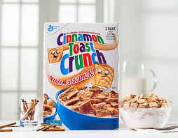 Cinnamon toast crunch is a brand of cinnamon flavor breakfast cereal. K4rp37q7bbsswm