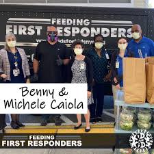 While #FeedingFirstResponders is ending, our gratefulness for our sponsors  is neverending. Thank you to NEBR, East End Group, Caiola Family & Cemenja  Family for helping us close out this amazing mission. Long