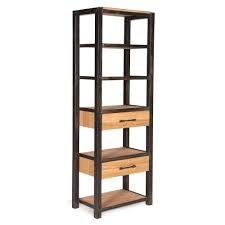 Ahsap Kitaplik 190 Cm Kitapliklar Kitaplik Endustriyel Mobilya