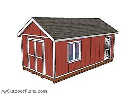 Cut the joists from 2×6 lumber. 12x24 Shed Plans Myoutdoorplans Free Woodworking Plans And Projects Diy Shed Wooden Playhouse Pergola Bbq