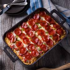 Pizza Mac And Cheese Recipe Ready Set Eat Recipes Easy Casserole Recipes