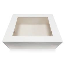 20 window box ideas for guaranteed curb appeal. White Oblong Cake Box With Window Lid Rectangle White Cake Boxes