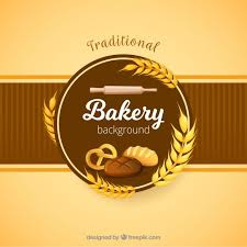 Download Bakery Background In Flat Style For Free Bakery Logo Design Bakery Bakery Design