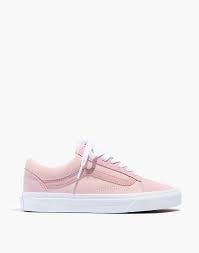 Vans white old skool trainers brand new and genuine. Madewell X Vans Unisex Old Skool Lace Up Sneakers In Pink Colorblock Suede