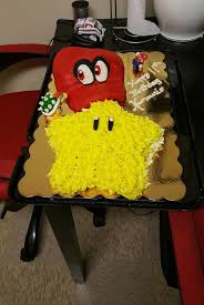 Super Mario Odyssey Theme Cake Justapinchrecipes Themed Cakes Mario Birthday Super Mario
