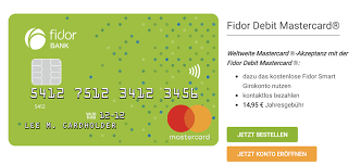 Use wise for cheaper international bank transfers. Fidor Kreditkarte Erfahrungen 2021 Bewertung Test Note 3 7