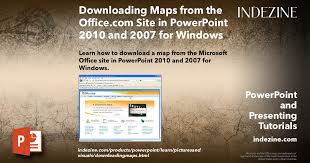 Define your own keyboard shortcuts. Downloading Maps From The Office Com Site In Powerpoint 2010 And 2007 For Windows
