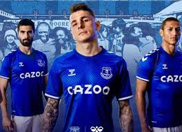 This entertaining football game is developed and published by first touch games known for developing the fts series. Everton 2020 21 Hummel Home Kit 20 21 Kits Football Shirt Blog