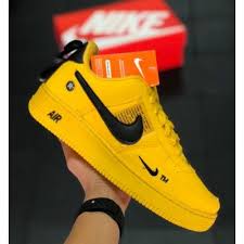Black Air Forces Meme Meaning Tenis Nike Air Force 1 Amarelo Colorful Nike Shoes Sneakers Men Fashion Sneakers Nike