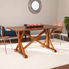 Our us based builders have been designing and making unique trestle tables and double pedestal tables for over 20 years. Buy Farmhouse Kitchen Dining Room Tables Online At Overstock Our Best Dining Room Bar Furniture Deals