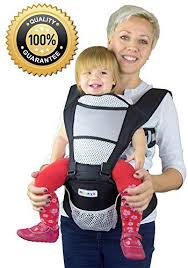 Nimnyk Baby Sling Carrier Ergonomics Lightweight Hipseat With Lumbar Support 4 In One Back 2 Front Facing Comfort P Baby Sling Carrier Baby Sling Baby Carrier