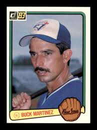 1982 Donruss #561 Buck Martinez VG Toronto Blue Jays