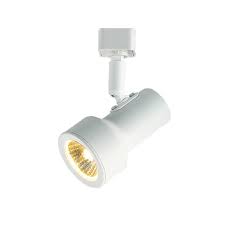 Hampton Bay 1 Light White Mini Step Linear Track Lighting Head 803879 The Home Depot Track Lighting Track Lighting Heads Modern Track Lighting