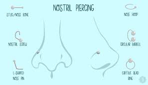 7 Tipos Populares De Piercings En La Nariz Y Sus Joyas Correspondientes Porque Los Tabiques No Lo Son Todo Moda