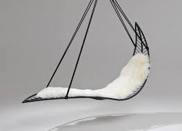 Earth Modern Hanging Swing Chair Couture Outdoor