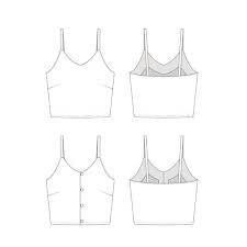 Register for free sewing patterns. Women S Blossom Crop Top Pdf Sewing Pattern