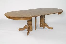 The split pedestal is a no go. Split Pedestal Extension Dining Table From Dutchcrafters Amish