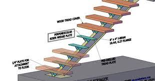 Floating Stairs Single Stringer Staircases In Nyc Ct Metal Stairs Floating Stairs Concrete Stairs