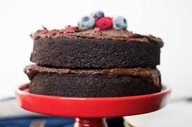 Silky ganache covers moist chocolate cake in this keto dessert recipe. Low Carb Chocolate Cake Dairy Free Nut Free Keto Paleo