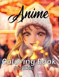 More 100 coloring pages from cartoon coloring pages category. Anime Coloring Book For Kids Japanese Anime Coloring Pages Beautiful Coloring Designs Color For Teens Too By Mo Ya He27