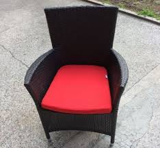 Rattan Sandalye Minderi Oval