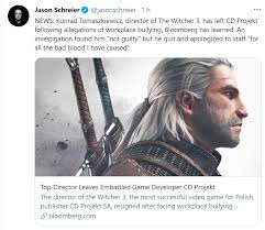Mimo tego w rozmowie z „bloombergiem konrad tomaszkiewicz przyznawał, że odchodzi z cd projekt red „smutny i trochę rozczarowany. Ypff5dappc8ukm