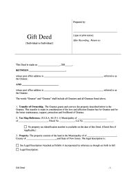 A gift deed is a legally binding document which is used when one person wants to transfer a gift to another person without exchange of money.the person who is giving the gift(owner) is called. 16 Printable Sample Deed Of Gift Form Templates Fillable Samples In Pdf Word To Download Pdffiller
