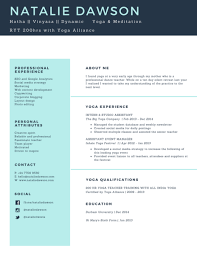15 With Yoga Teacher Resume Samples Resume Format