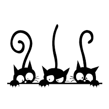 Pin Van Caroline Wielfaert Op Cameo Flock Flex Katten Kattenmuur Grappige Katten