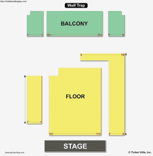 68 Judicious Wolf Trap Seating Chart Pdf