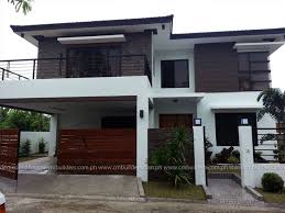 Modern Zen Cm Builders Modern House Philippines Philippines House Design House Exterior