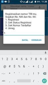 Registrasi ulang kartu anda berhasil. Cara Registrasi Kartu Tree Telkomsel Informa