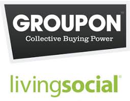 Bright color block ceo company business cards are great for self employed small business professionals or personal use. The Right Way To Use Groupon And Living Social For Your Business