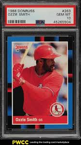 Ver su primera postalita en the wilher collection & foundation. Auction Prices Realized Baseball Cards 1988 Donruss Ozzie Smith