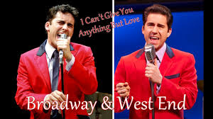 He is the only american actor to date to have received a lead actor in a musical tony, drama desk. I Can T Give You Anything But Love John Lloyd Young Broadway West End Youtube