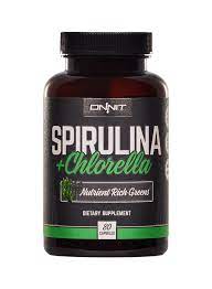 In fact, chlorella is the richest source of chlorophyll, compared to any other plant food. Spirulina Chlorella Capsules Onnit