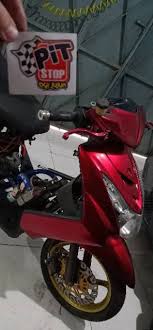 Modifikasi motor mio merah marun 1 pada tempo ini aku hendak mengasih informasi mengenai modifikasi motor mio merah marun. Mio Soul 220cc Shopee Indonesia