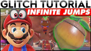Infinite Jumps Wet Nut Glitch Super Mario Odyssey Glitch Tutorial Youtube
