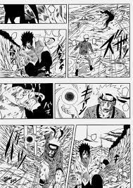 Along with the piercing power of the chidori, it also gained the burning power of the amaterasu. Naruto Vs Sasuke Manga Panel By Tokai2000 On Deviantart