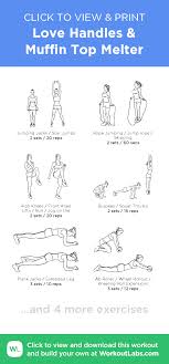 Love Handles Muffin Top Melter Click To View And Print This Illustrated Exercise Plan Created With Workoutlabs Love Handles Workout Labs Muffin Top Melter