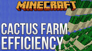 Grass can be substituted with the following items: Cactus Farm Efficiency Minecraft Myth Busting 82 Youtube