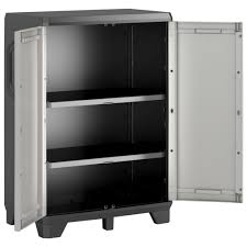 Safely store up to 450 lbs. Garden Patio Premium Quality Tall Keter Outdoor Garden Utility Cabinet Storage Unit Box Grey Globalgym Parsberg Com