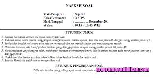 February 25 2019 uas sma zenius guide. Soal Pas Sejarah Peminatan Kelas 10 Tahun 2020 2021 Programpendidikan Com